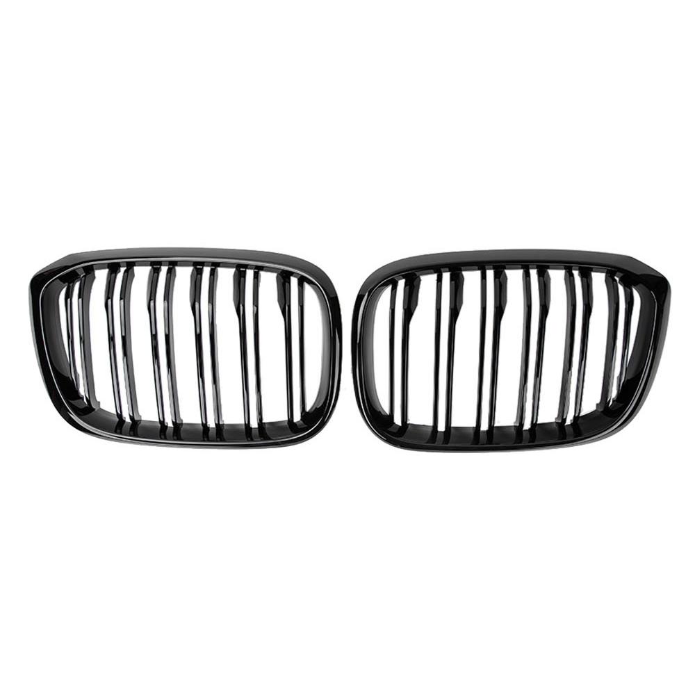 

For BMW G01 X3 X3M G02 X4 2018-2026 Car Grille Front Kidney Grille Dual Slat Grille Glossy/Matte Black Car Styling Accessories
