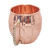 Unique Design Pure Copper Mug with Attractive Brass Handle. 530 ML