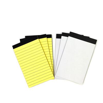 A7 Notepad: 3x5" Yellow Lined, 30-Sheet Replacement Core, Tearable Pages