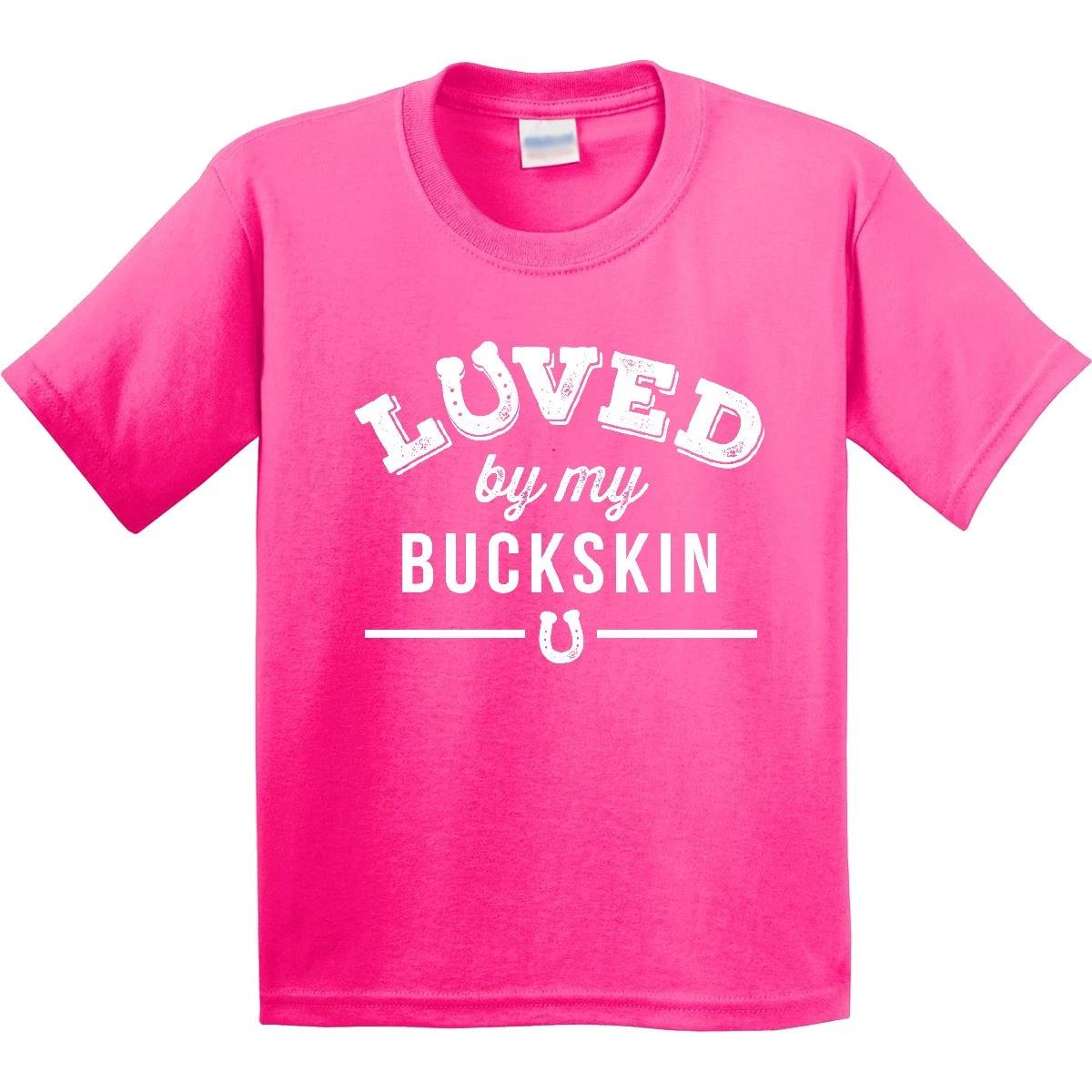 Inktastic Buckskin Horse Lover Idea Youth T-Shirt Horses Animals Owner Trainer 140