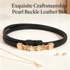 Adjustable Thin Waist Belt for Women Fashion Slimming Buckle Suit Dress Skirt Date and Office Use