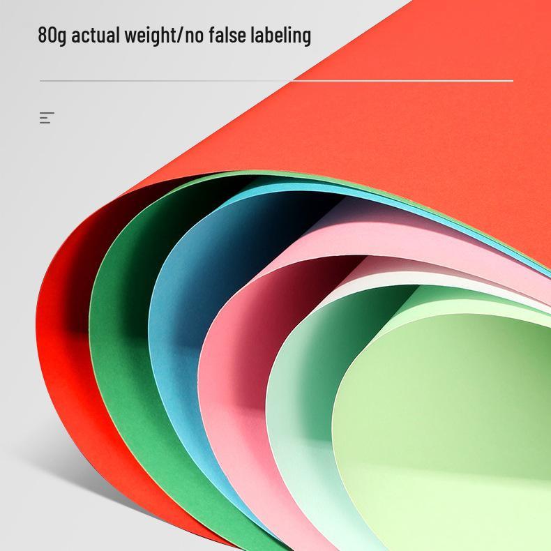 Green A4/A5 Light Green Colored Printing Paper, 70g/80g, Office Supplies