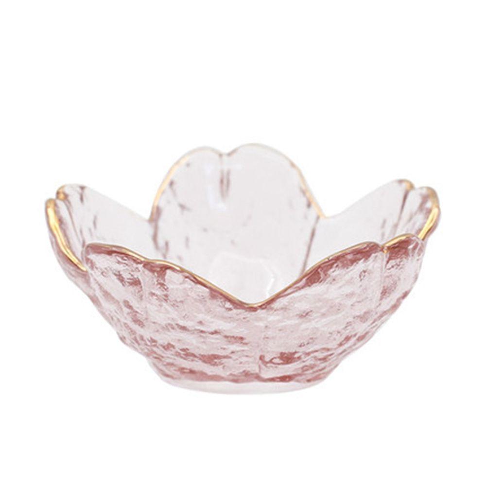 Inlay Glass Dish Specialty Plates Fruit Sala Sauce Bowl Tableware Seasoning Plate Kitchen Gadgets