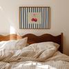 Lovely Trendy Red Heart Canvas Art Paintings Aesthetic This Is My Happy Place Wall Posters Prints for Living Room Home Decor