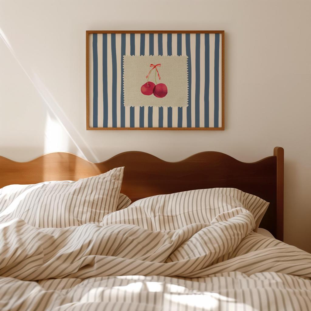 Lovely Trendy Red Heart Canvas Art Paintings Aesthetic This Is My Happy Place Wall Posters Prints for Living Room Home Decor