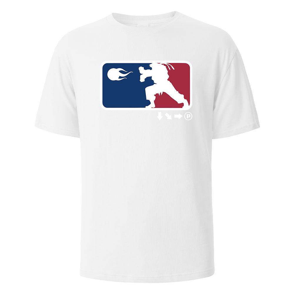 Game Player Printing T-shirt For Men Wowen 100% Cotton Summer Breathable Tops O-neck Oversize Tees Short-Steeved Men's Clothing