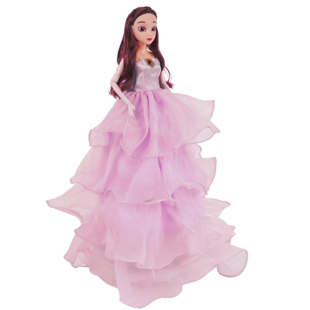 Battery Operated Princess Doll in Pink Dress Dancing Light Sound