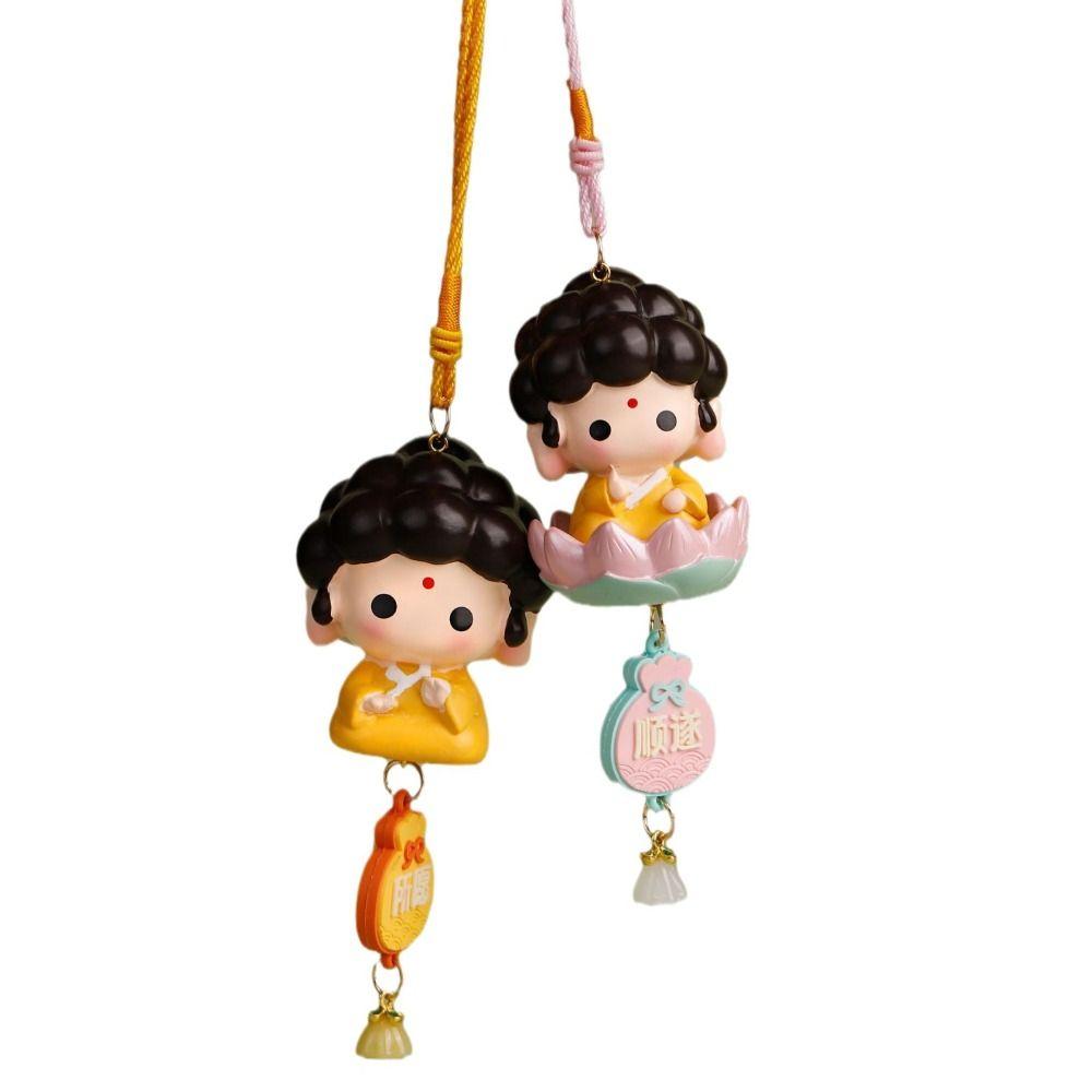 Car Hanging Buddha Guanyin Car Pendant Delicate Cartoon Buddha Figures  Home Decor