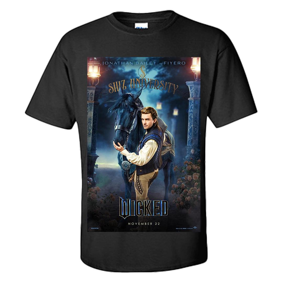 Wicked The Musical T Shirt Wicked Movie Fiyero Shirt Graphic Tee S-XXXL XL