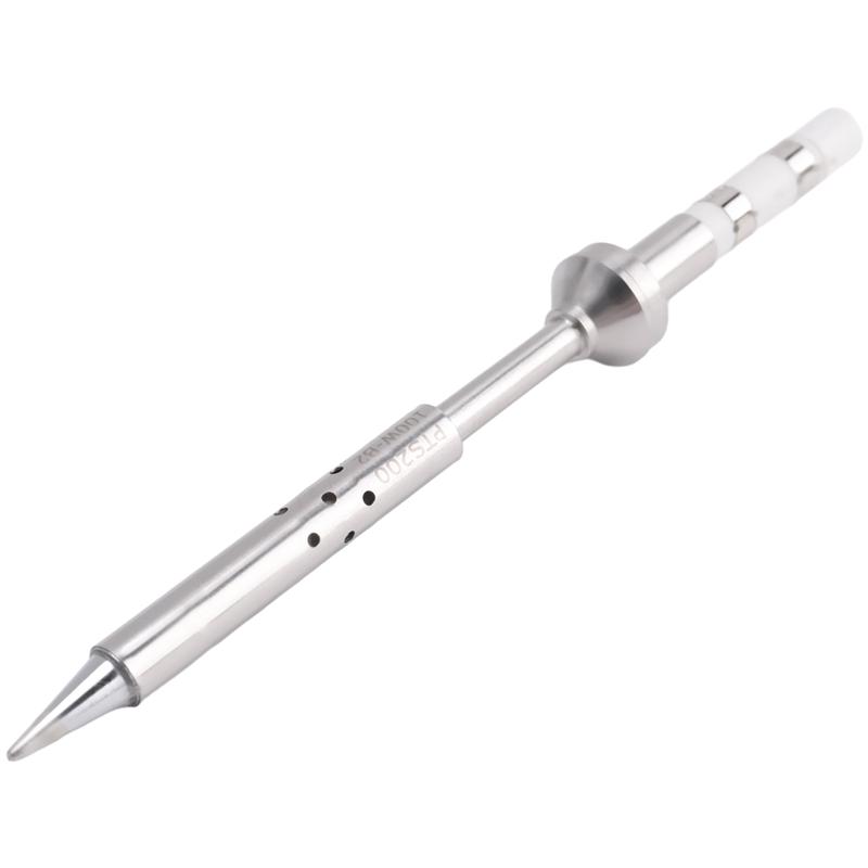 

AD23-1Set PTS200 V2 PD 100W Electric Solder Iron Portable Fast Heating Tin Open Source Black For PD3.0 Firmware Upgrade , B2 Tip