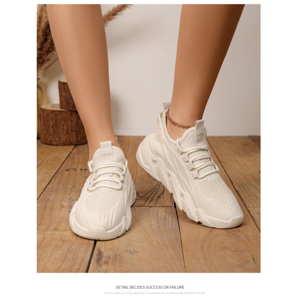 Dámské boty Flyknit Letní sportovní Prodyšné Ležérní Síťované boty Měkká podrážka Síťované boty Odolné proti nečistotám Cestovní boty