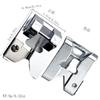 Multifunctional Electric Sewing Machine with Zipper, Binding, and Overlock Presser Foot Attachments