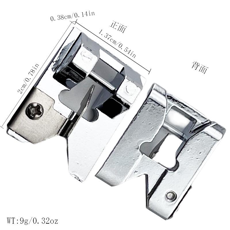 Multifunctional Electric Sewing Machine with Zipper, Binding, and Overlock Presser Foot Attachments