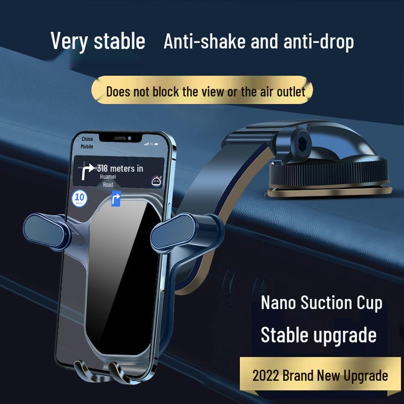 TikTok-Style Gravity Car Phone Holder for Air Vent with Logo