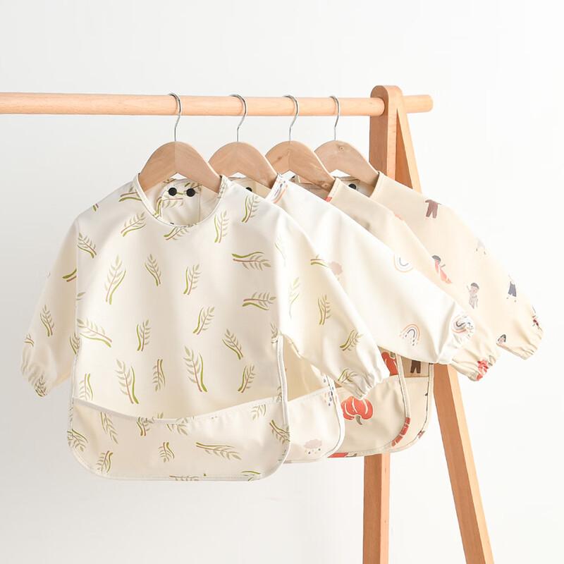 Baby Waterproof Long-Sleeve Feeding Smock