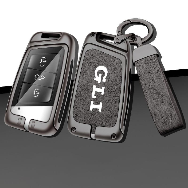 For VW VOLKSWAGEN 2026 New Zinc Alloy Car Remote Key Cover Case Holder Shell Fob For Volkswagen VW GLI Jetta MK4 MK5 MK6 MK7 GTD