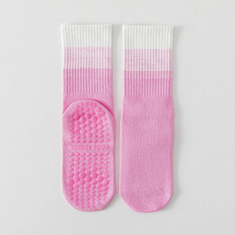 

Yoga Socks for Women, Summer Thin Mid-calf Socks, Professional Fitness Pilates Sports, Anti-slip Socks for Shark Pants 1 pair