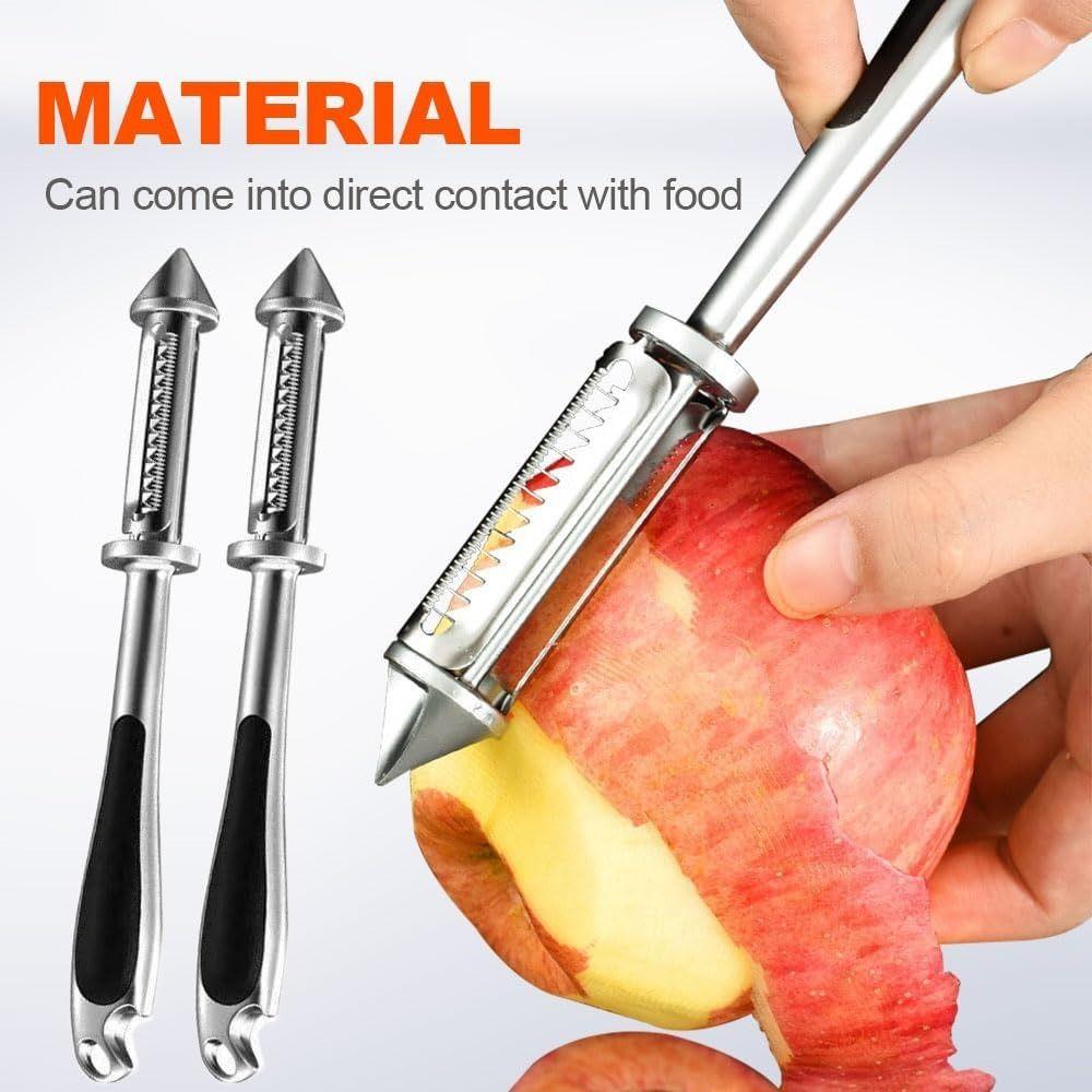 

All In One Vegetable Peeler Stainless Steel Veggie Peelers for Kitchen Vegetable Potato