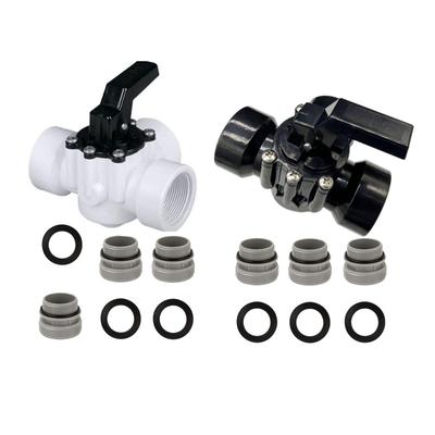 3 Ways Diverter Valve Replacement Valve for Pool Accessories Garden Pond