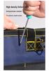 Multifunctional Wear-Resistant Handheld Electrician Tool Bag - Durable Canvas Crossbody with Thickened Oxford Cloth for Repair and Installation.