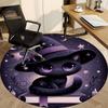 1pc Witchcraft Midnight Office Round Area Rug, Under Office Chairs Bedroom Living Room Home Decor, Room Deco, Available in Various Sizes