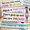 Pack of Colorful Thematic Learning Posters Creative Decors For Youngly Students Classroom Teaching Aids And Decoration