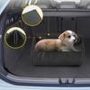 Cama de Viagem Dobrável para Cães Tapete Portátil para Animais de Estimação Pad para Filhotes ao Ar Livre para Acampamento Piquenique Almofada Impermeável Dobrável para Carro de Animal de Estimação