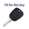 NOVÉ TPU pouzdro na klíče od auta pro Peugeot 106 107 206 207 306 307 406 407 pro Citroen C1 C4 Remote Cover Protector Příslušenství