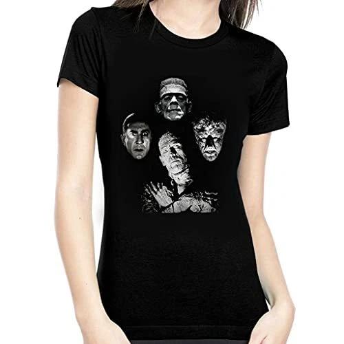Rock Rebel Universal Monsters Horror Band T-Shirt Classic Horror Tee 3XL