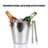 Stainless Steel Ice Clip Food Tongs with Serrated Tip for Home Party Bar Restaurant UseBlack Plated