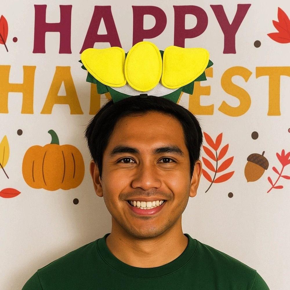 Nutrition Month Creative Headband for Harvest Festival Celebration Performance Headwear Halloween
