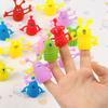 1/10 Pcs Finger Puppets Toys Funny Colorful Monster Stretchy Soft Rubber Finger Doll Toys for Children's Party Favors