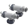 Reliable Performance Plunger Valve Replacement Kit for Intex Filters Suitable for 1500 2500 and 4000 Gallon Models