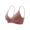 Korean Seamless Threaded Women's Bra - Small Bust Enhancement, Slimming, Quick-Dry, and Thin Style.