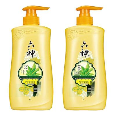 Liu Shen Artemisia Argyi Moisturizing Shower Gel 2x1L Pack