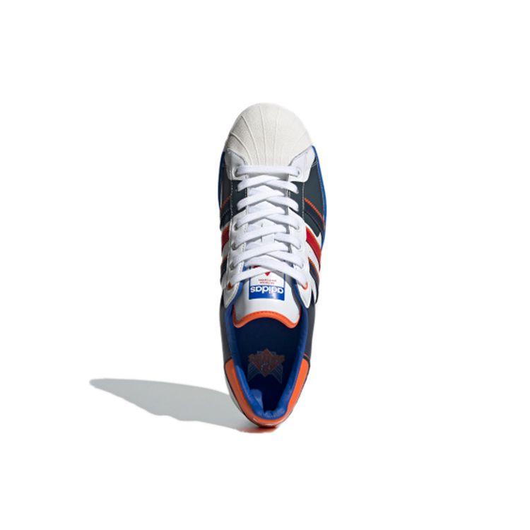 Sportschuhe Adidas Superstar Blau WeiÃƒÂŸ Herren Adidas Superstar