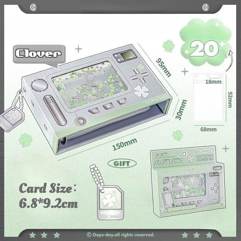 Retro Form Kort Fotoalbum för 3 Tum Kpop Stjärna Små Fotokort Samlingsbok Kreativ Design Kortpärm Chasing Gåvor