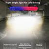 1/2Pcs 120W H4 LED Light For Motorcycle 360° Super Bright Mini Driving Light H4 H6 T19 P15D Headlight