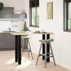 VidaXL Bar Table Legs 4 Pieces Black 90-92 Cm Steel 4012472