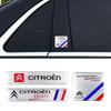 Car Styling Emblem Badge Car Body Decoration Sticker For Citroen C3 C4 C5 Berlingo Saxo C4l Xsara Picass C-Elysee C-Crosser