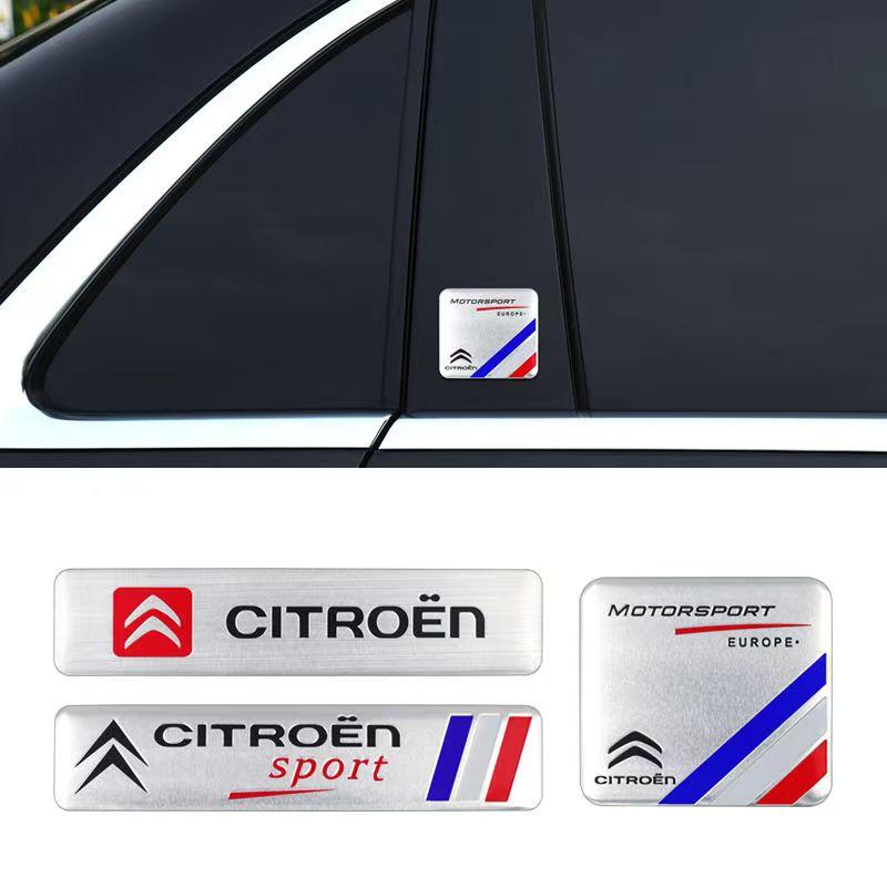 Car Styling Emblem Badge Car Body Decoration Sticker For Citroen C3 C4 C5 Berlingo Saxo C4l Xsara Picass C-Elysee C-Crosser