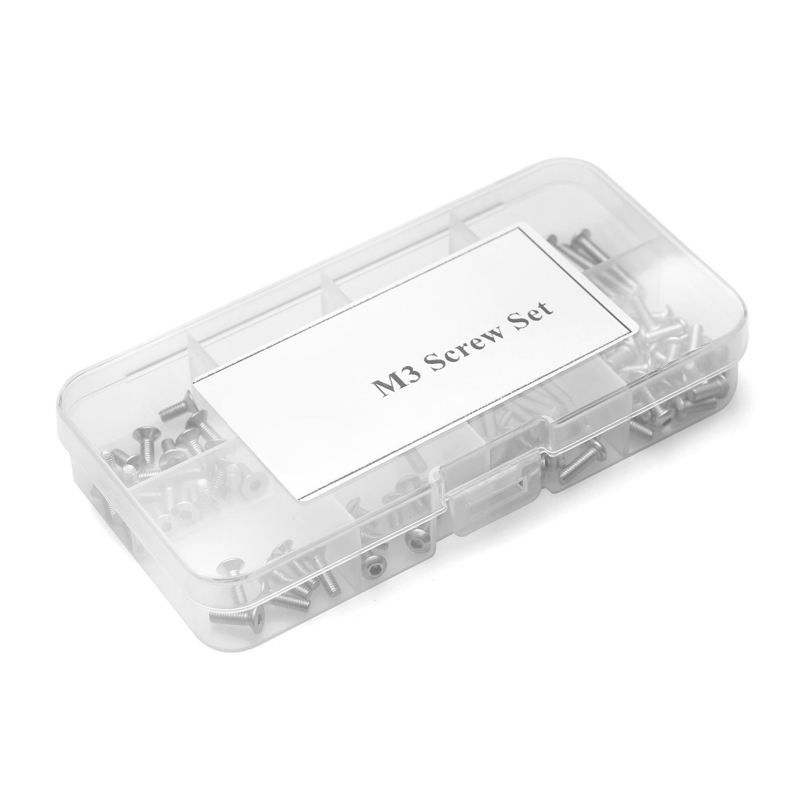 101 шт. набор винтов из нержавеющей стали M3 для замены винтов для радиоуправляемой — фото 4