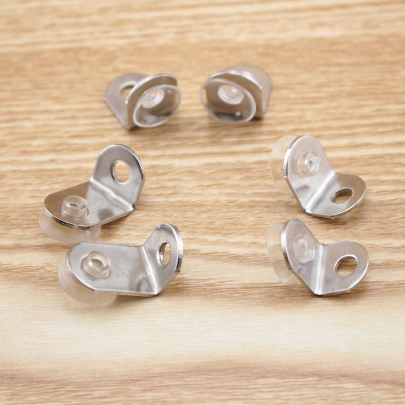 Stainless Steel Adjustable Shelf Support Bracket With Suction Cup Cabinet Door Modern Minimalist Design