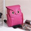 Korean trend women's owl backpack casual travel bag fashion personality cartoon threedimensional backpack
