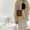 One-shoulder Small Messenger Bag, Women's High-end Small Square Bag, Casual Women's Fanny Bag, Mini Nylon Mobile Phone Bag.