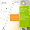 Height Adjustable LED Plant Growth Light 45/65/80cm USB Night Light Full Spectrum Light  Succulents