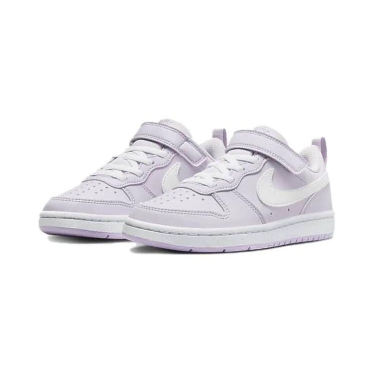 Nike Court Borough Low Recraft PS Barely Grape Kids Sneakers Purple Lilac-Bloom White DV5457-500