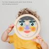 Wooden Children's Facial Expression Puzzle Game