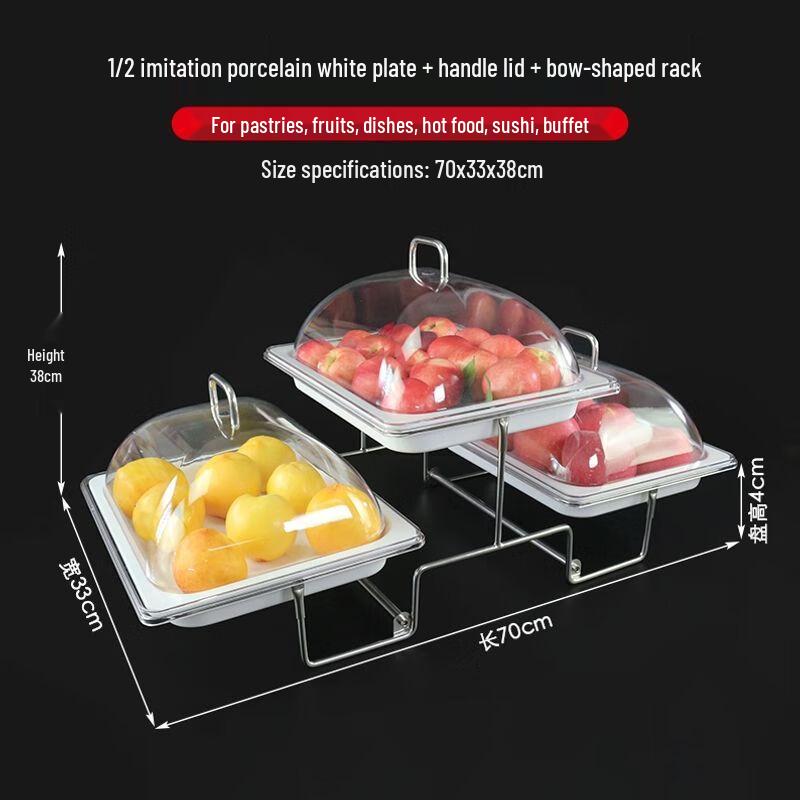 3-Tier Buffet Pastry & Cake Display Stand