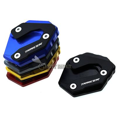 For Yamaha TRACER 9 GT TRACER 9GT Motorcycle CNC Kickstand Foot Side Stand Extension Pad Support Plate